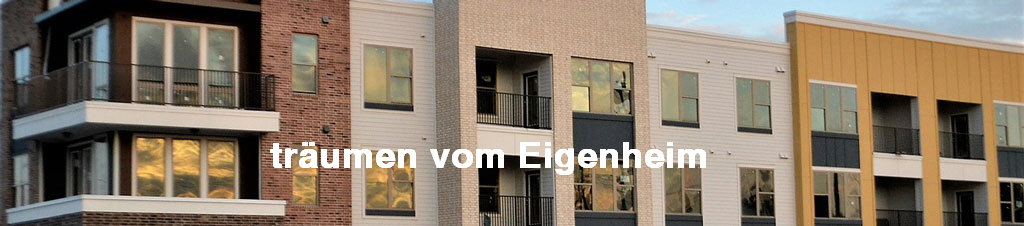 trumen vom Eigenheim